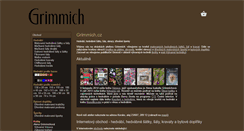 Desktop Screenshot of grimmich.cz