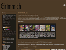 Tablet Screenshot of grimmich.cz